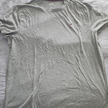 T-shirt Hollister grigio
