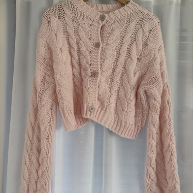Cardigan Rosa