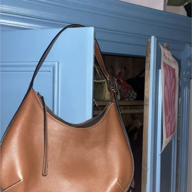 Borsa Moon in pelle