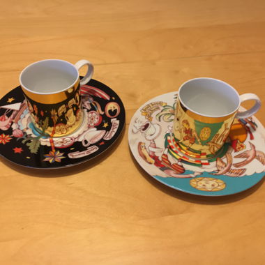 Nuit et Jour Cups by designer Mario Grasso