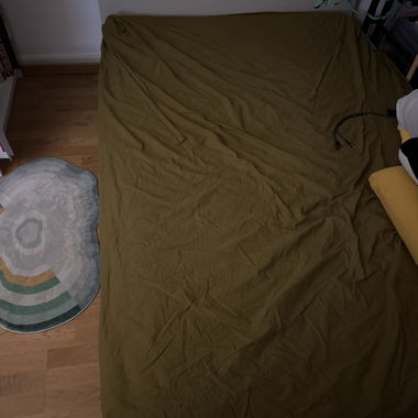 Struttura letto IKEA 140x200 con base letto a doghe LUROY