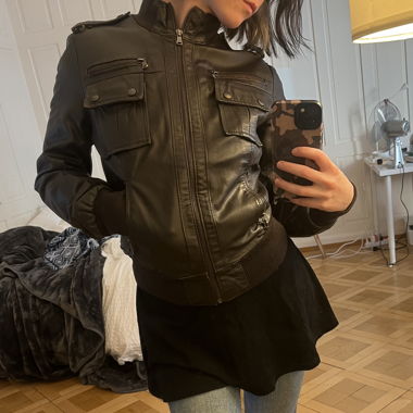 leather jacket