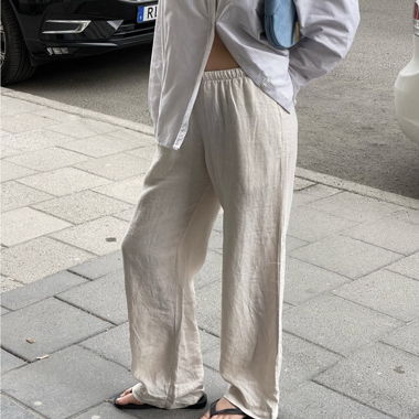 Leinenhose von Djerf Avenue