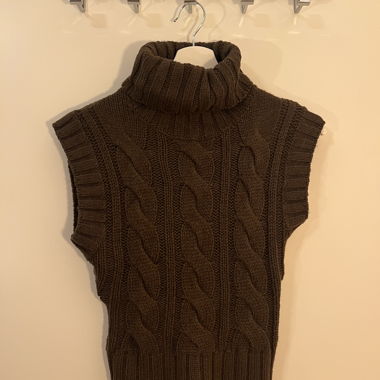 Maglione smanicato marrone H&M