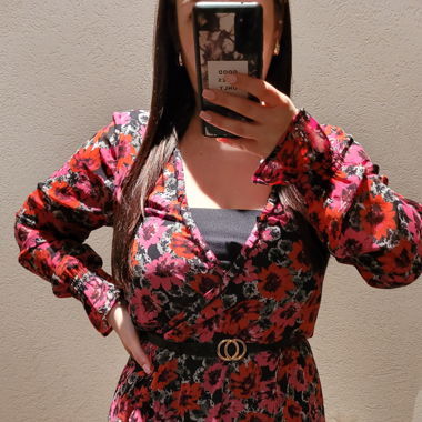 Robe fleurie