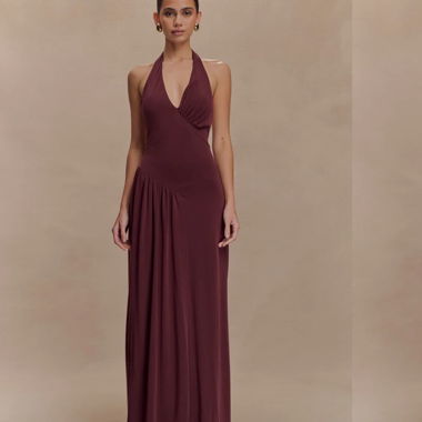 Mahogany-Meshki-Kleid