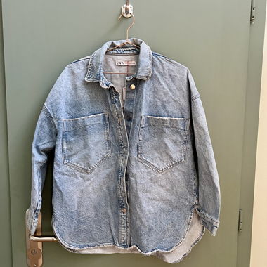 Jeans-Hemd Oversized