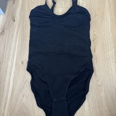 Schwarze Creamy Fabrics Shapewear Body 