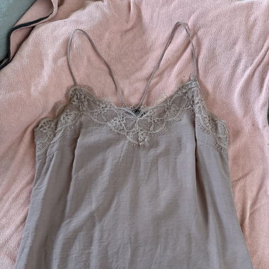 Top vieux rose