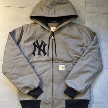 Carhartt x Yankee rework Jacke Grau M