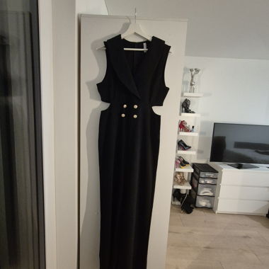 Combinaison noire sans manches