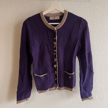 Cardigan in maglia Zaubermasche