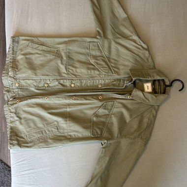 Veste kaki légère 100% coton 