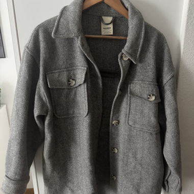 Pull&Bear Grey Shacket S