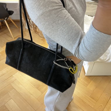 Black bag parfois daim