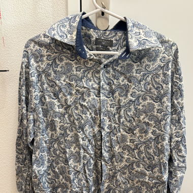 Chemise à motif floral