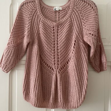 Dusky pink jumper