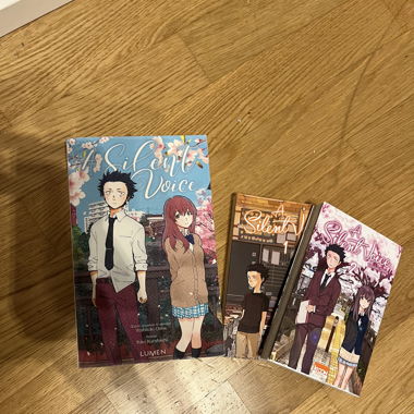 A silent voice tome 1 et 2 et roman en français 