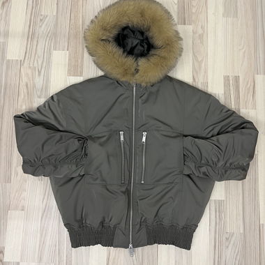Fur Bomber Jacket