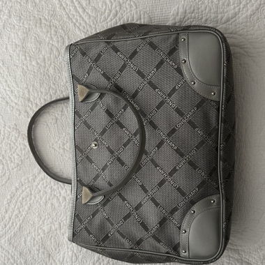 Longchamp Grey Tote Bag