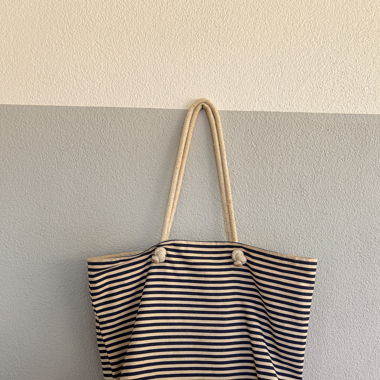 Strandtasche gestreift