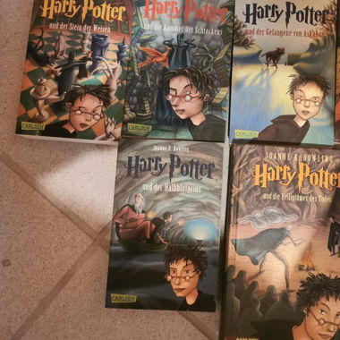 Harry Potter Paperback Volumes 1-7