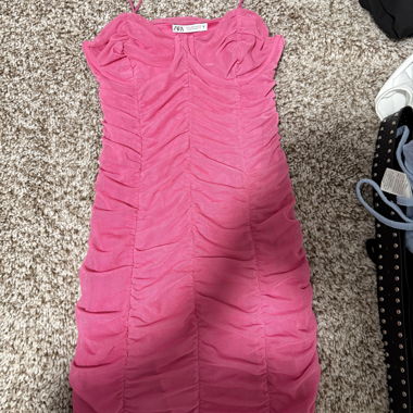 Pink Zara Mini Dress