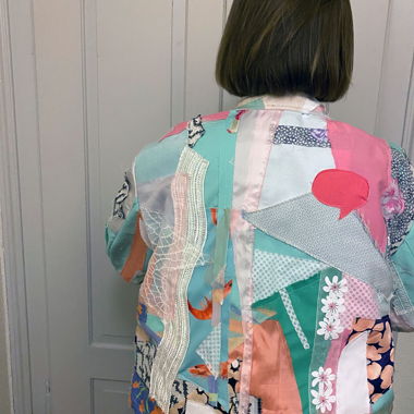 Zero Waste Jeansjacke (upcycle)