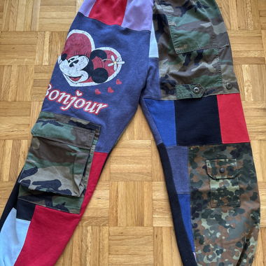 Pantalon cargo DIANA RIKASARI création 