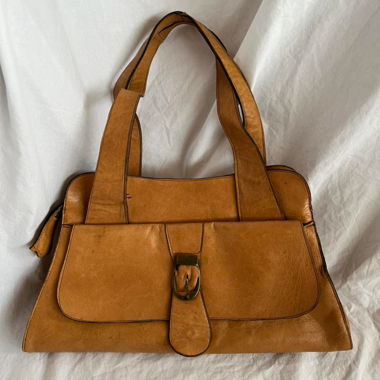 borsa marrone