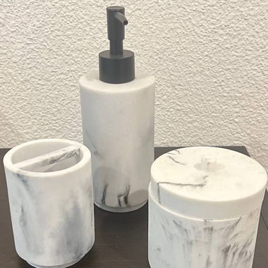Marmor Badezimmer Set 
