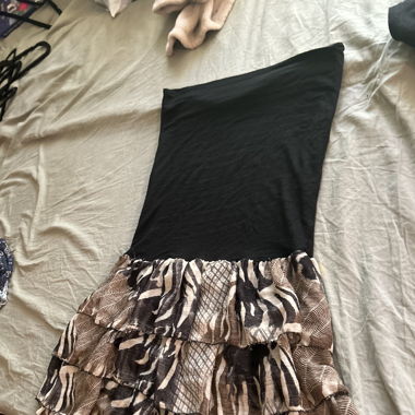 Y2k Tubetop und Rock