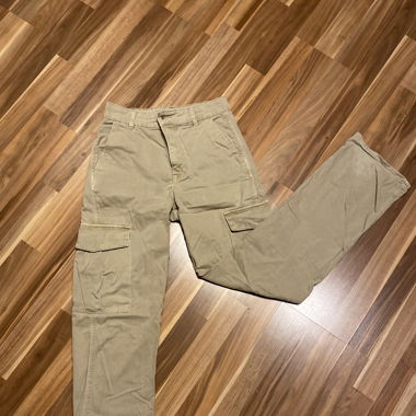 Cargohose Beige