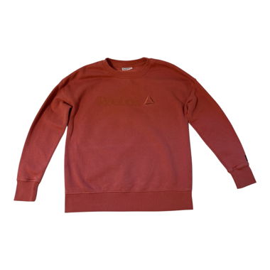 Felpa Reebok Crewneck Rosso Mattone