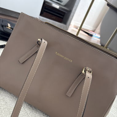 Sac bandoulière en cuir Tuscany Leather 