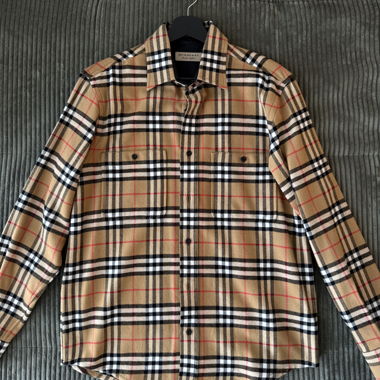 Surchemise en flanelle Burberry