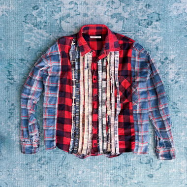 Camicia tartan patchwork Needles