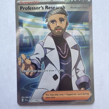 Carta Pokémon « Professor's Research »