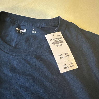 Hollister Tshirt blau