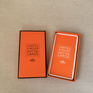 Hermès Knotting Cards Set