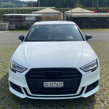 Audi A3 Sport in bianco 