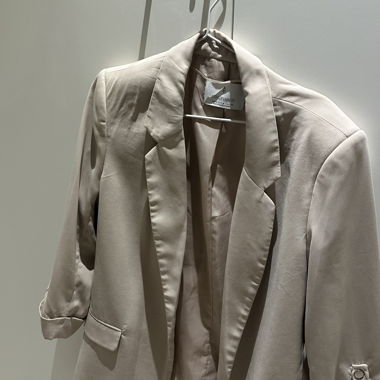 Beige Blazer by Stradivarius
