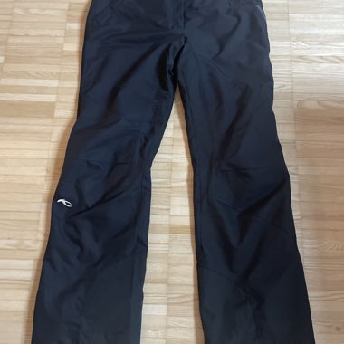 schwarze Skihose