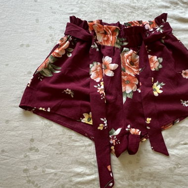Shorts à Fleurs