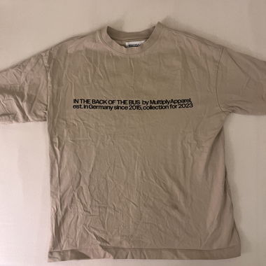 T-shirt beige Multiply Apparel S