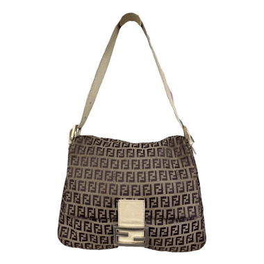 Borsa a tracolla Fendi baguette monogramma