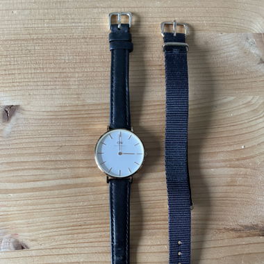 Montre Daniel Wellington avec deux bracelets 