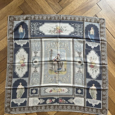 ETRO Kaschmir-Seide Tuch mit Print