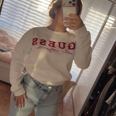 Sweat Guess blanc