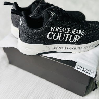 Schwarze Baskets Versace Jeans Couture